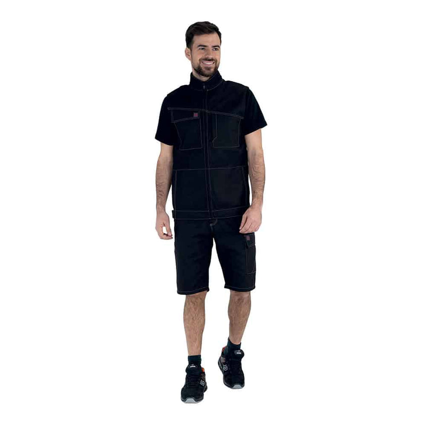 IOLITE cotton/polyester Bermuda shorts