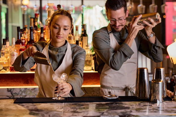 Bartender & Barmaid Outfit - Aprons, Vests, Professional Accessories Lafont Bartender & Barmaid Outfit - Aprons, Vests, Professional Accessories Lafont