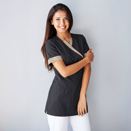 Blouse médicale noire