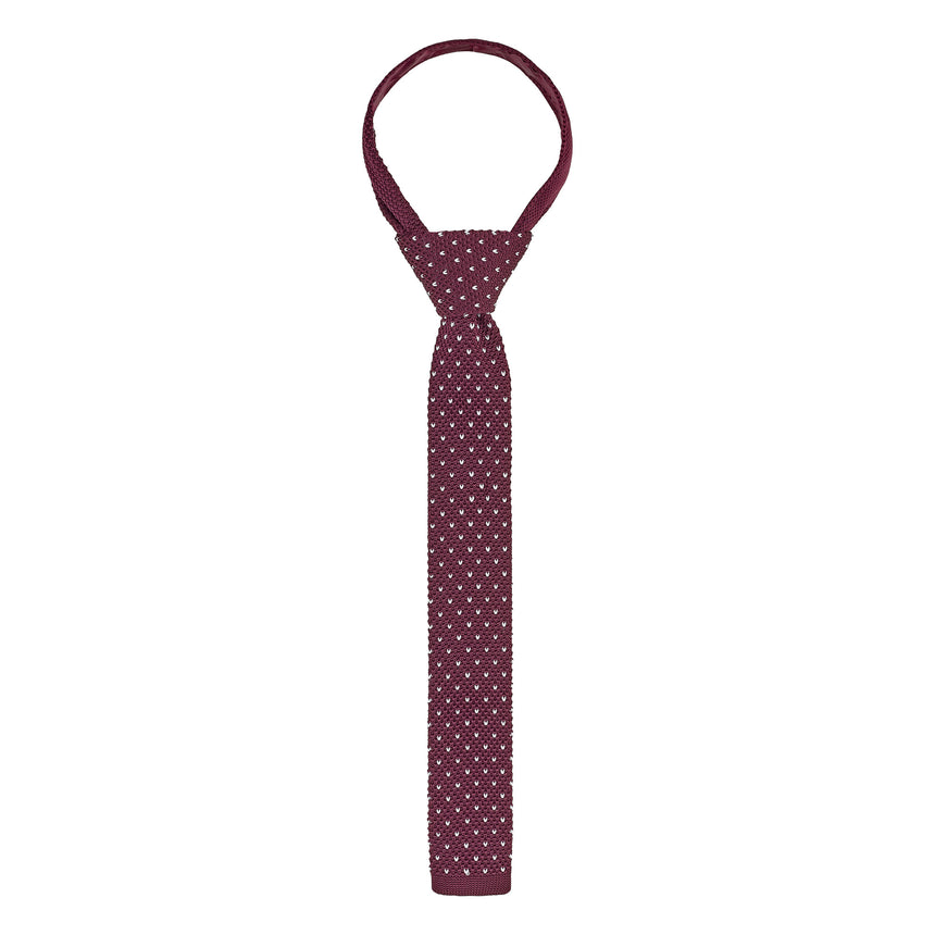 Cravate BOLIVAR bordeaux