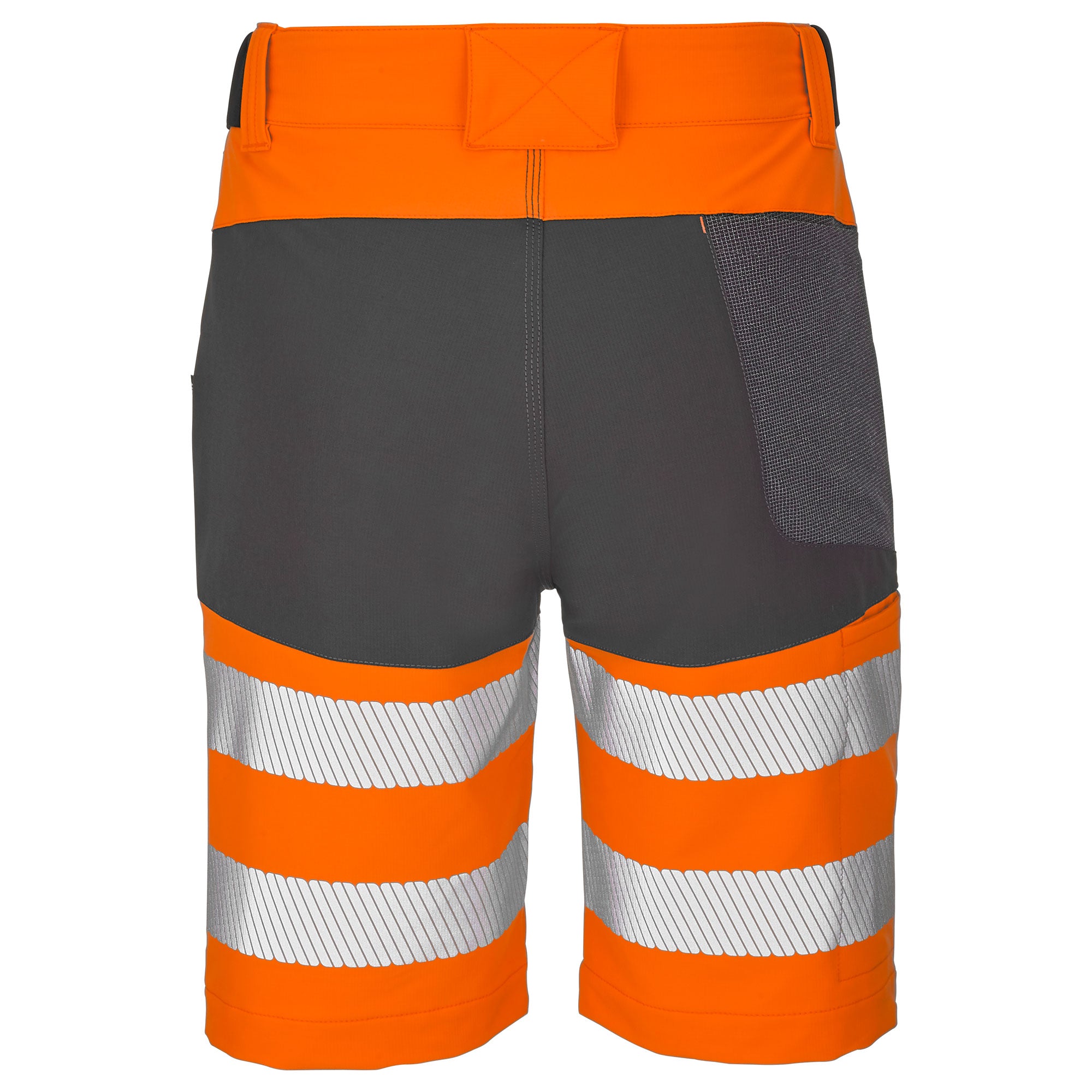 High Visibility Stretch Bermuda Shorts LOOPING HV - Fluorescent