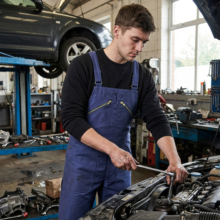 Cotte de travail PIERRE en Moleskin - Mécanicien