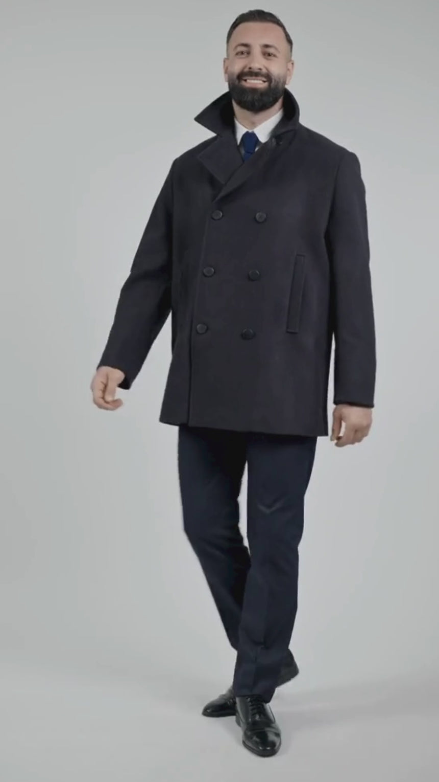 VILLETTE pea coat