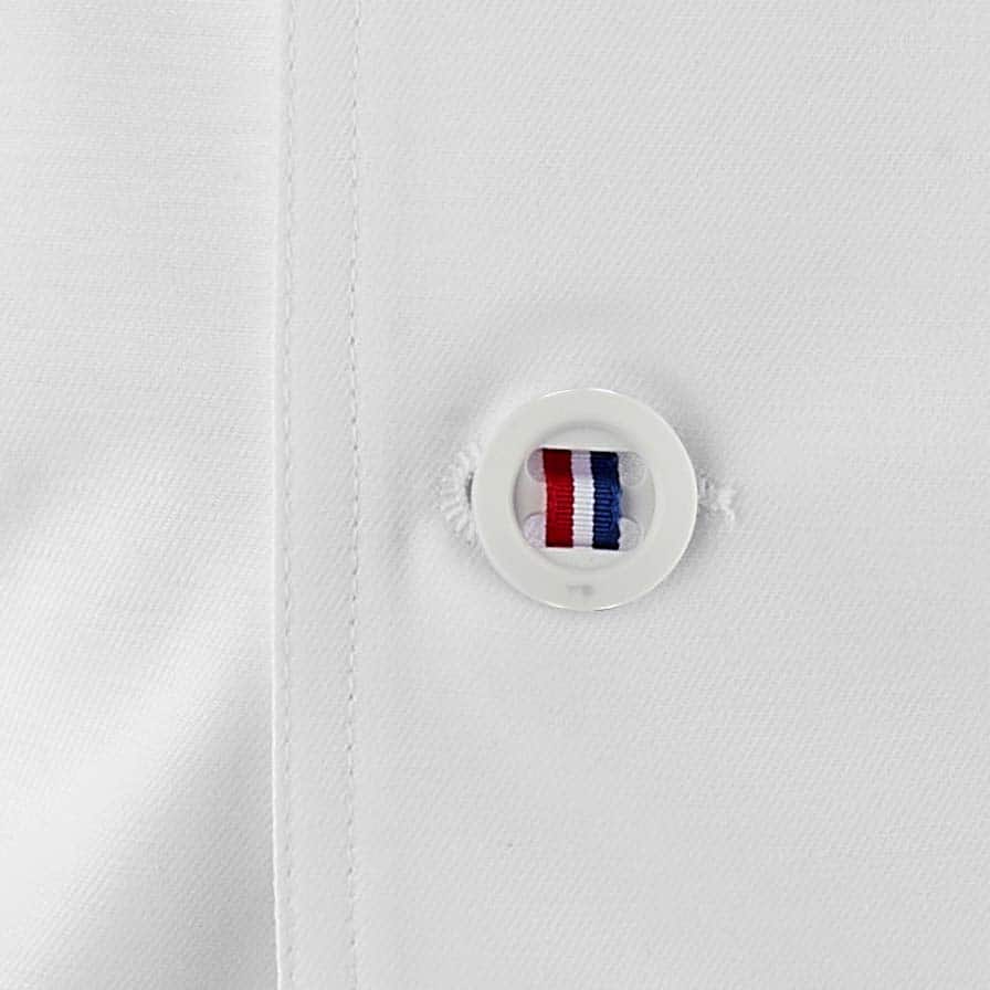 Zoom button Women's white CANOPEE jacket.