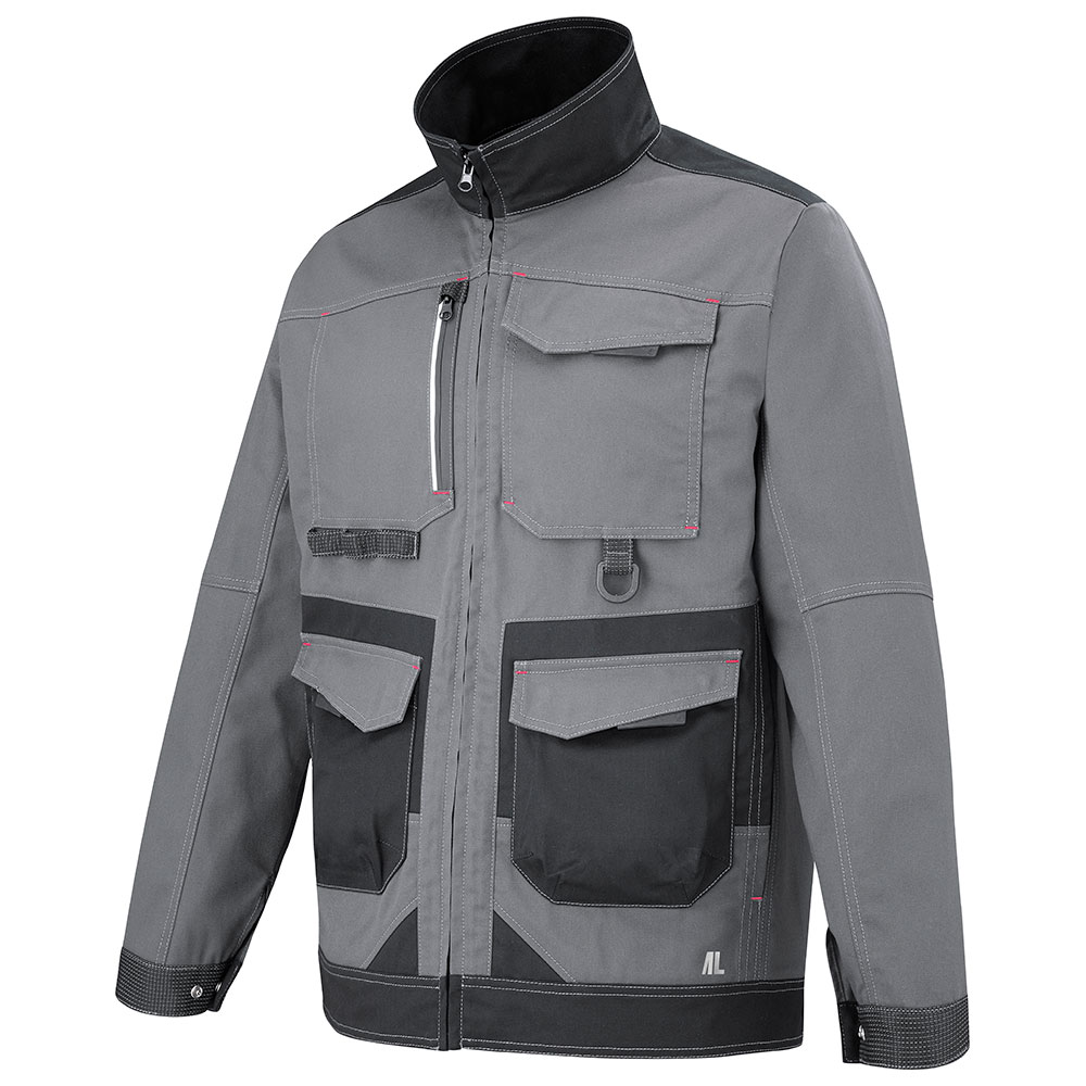 SHEAR work jacket from the Work Attitude 3 range, light grey color